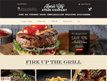 Tablet Screenshot of kansascitysteaks.com